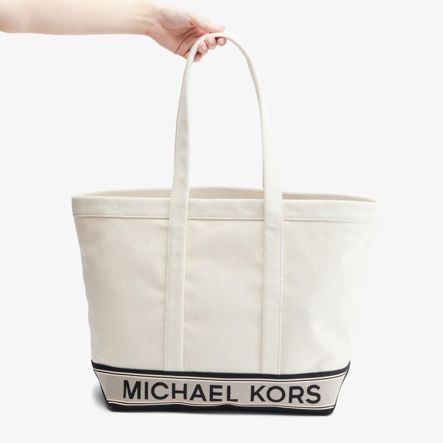 最終大幅お値下げ！MICHAEL KORS キャンパス生地トートバッグ MICHAEL KORS（マイケルコース） THE MICHAEL BAG キャンバストート