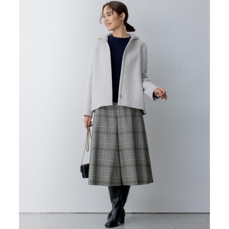 kumikyoku組曲 2WAYショートビーバー フーテッドコート 組曲｜2WAYショートビーバー フーテッドコート | Rakuten Fashion(楽天