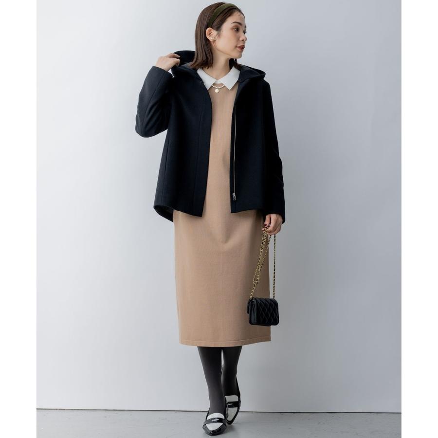 kumikyoku組曲 2WAYショートビーバー フーテッドコート 組曲｜2WAYショートビーバー フーテッドコート | Rakuten Fashion(楽天