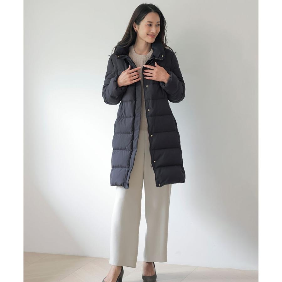 J.PRESS（J.プレス） ブラッシュドマルチポリ ロング ダウン コート