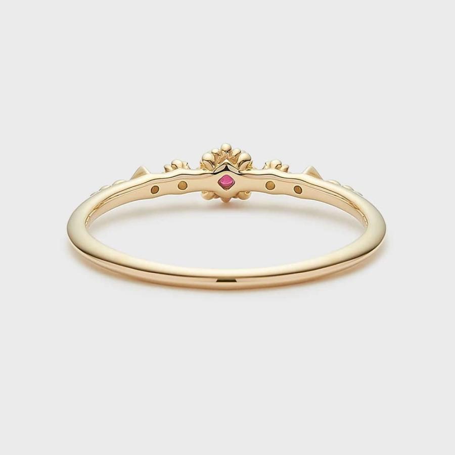 【Pocket Ring】K10ルビーリングの画像