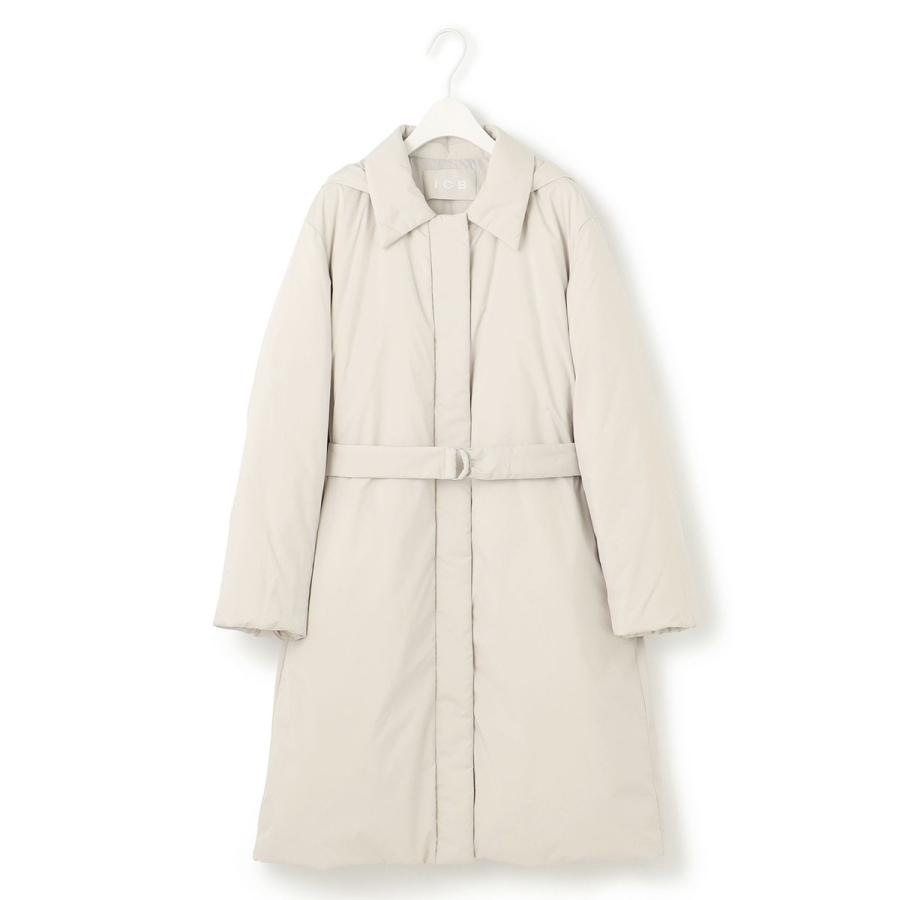 しろもふ！極美品！ICB ADSダウン ステンカラーコート ICB 【WEB＆一部店舗限定】ADSダウン ステンカラーコート