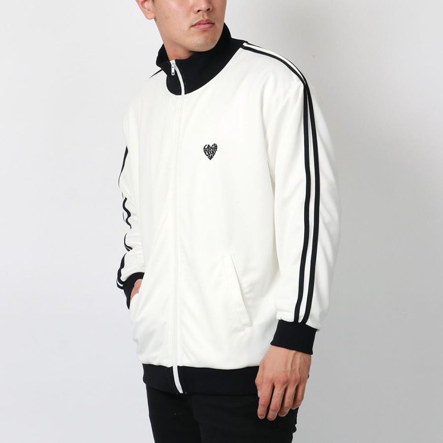さりげないハート刺繍】 大きいサイズ トラックジャケット ジャージ上
