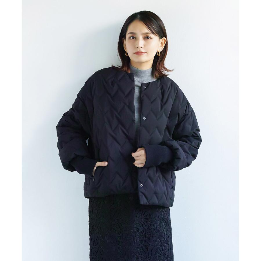 Emilyan 【Emiliyan・撥水加工】ぽこぽこデザインシームレス・お袖リブ 