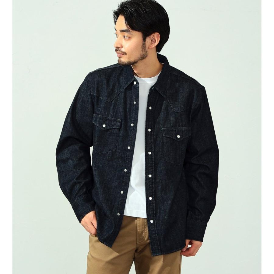 EDWIN（エドウィン） デニムウエスタンシャツ 長袖 : マルイ(丸井