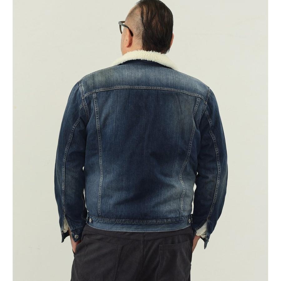 EDWIN（エドウィン） 【大きいサイズ】ボアデニムワークジャケット
