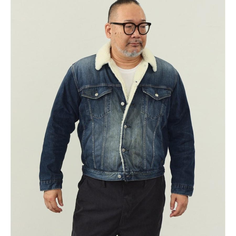 Black by vanquiche デニムジャケット ボア付き Black by vanquiche デニムジャケット ボア付き B.C STOCK｜《追加