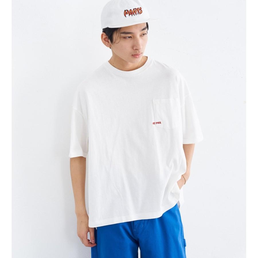 【WEB限定】EDWIN STEPMARK ワイドボディポケット半袖Tシャツ｜0101marui｜21