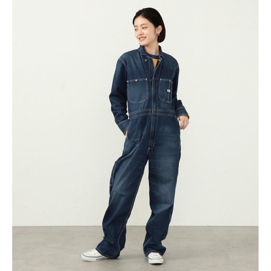 【美品】Lee つなぎ 仕事着 文化祭 オールインワン　ジャンプスーツ　M Lee（リー） 【男女兼用】DUNGAREES UNION-ALLS/つなぎ/ジャンプスーツ