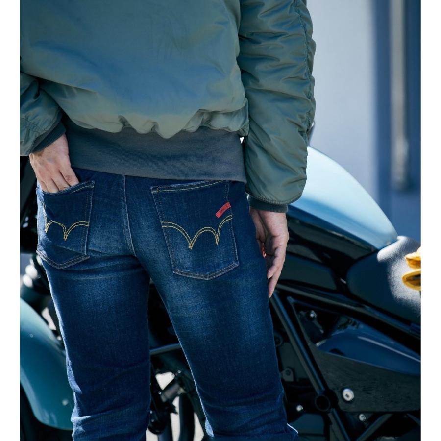 エドウィン　CORDURA バイク　デニム　ジーンズ　ハイパーストレッチ　耐摩擦 EDWIN CORDURA バイク用 ジーンズ デニムパンツ ストレート