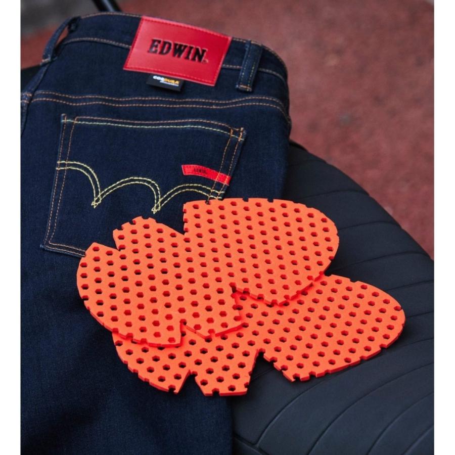 EDWIN CORDURA バイク用 ジーンズ デニムパンツ ストレート
