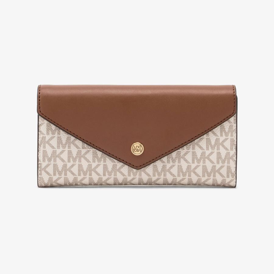 MKエンベロープ コンチネンタル ウォレット ラージ 長財布 公式アウトレット】【日本限定】JET SET TRAVEL エンベロープ