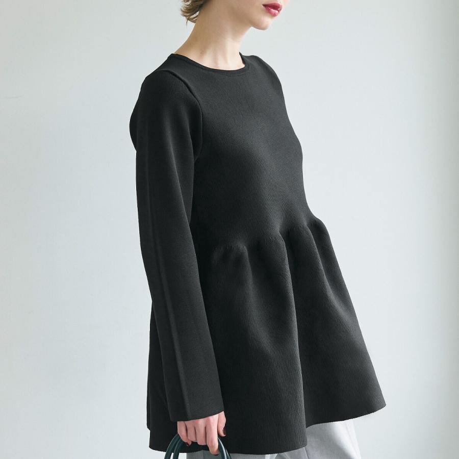 coca（コカ） スポンディッシュニットフレアトップス 全2色 : マルイ