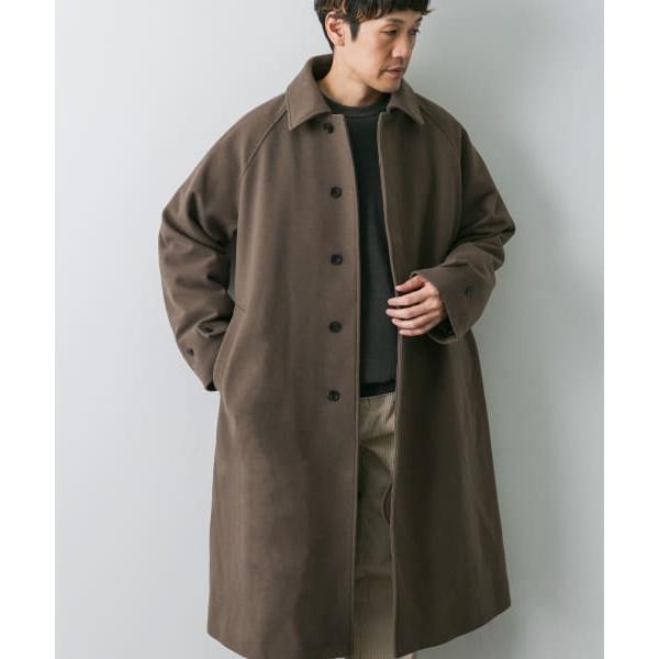 DOORS ニットメルトン パデット バルマカンコート URBAN RESEARCH DOORS｜ニットメルトン パデット バルマカン