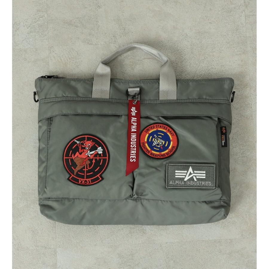 ALPHA ２WAYヘルメットバッグ Alpha Industries ALPHA アルファ トートバッグ ヘルメット