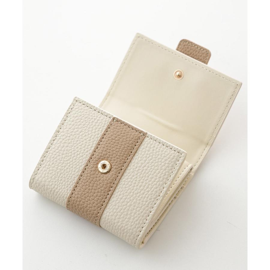 ALTROSE（アルトローズ） ボックスコイン バイカラー ベルト 三つ折り