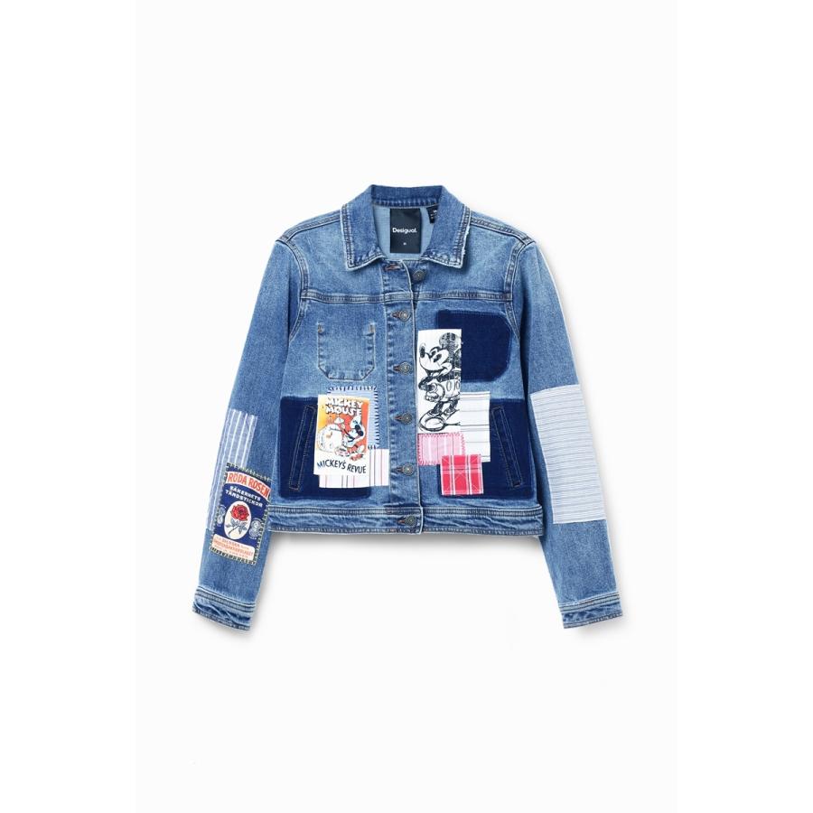 Desigual（デシグアル） ミッキーマウス パッチワーク デニム