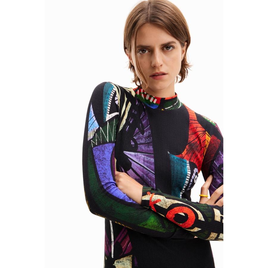 M. Christian Lacroix アーティ ミディワンピース_4