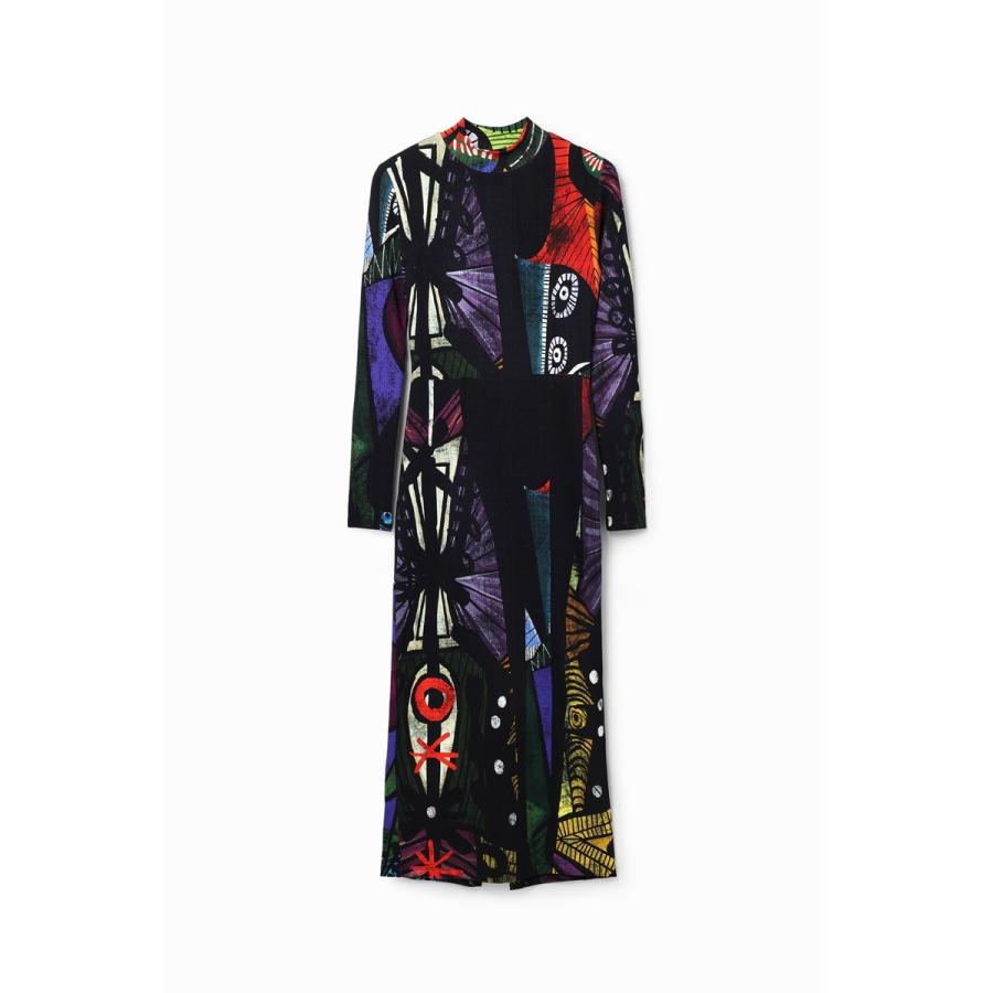 M. Christian Lacroix アーティ ミディワンピース_6