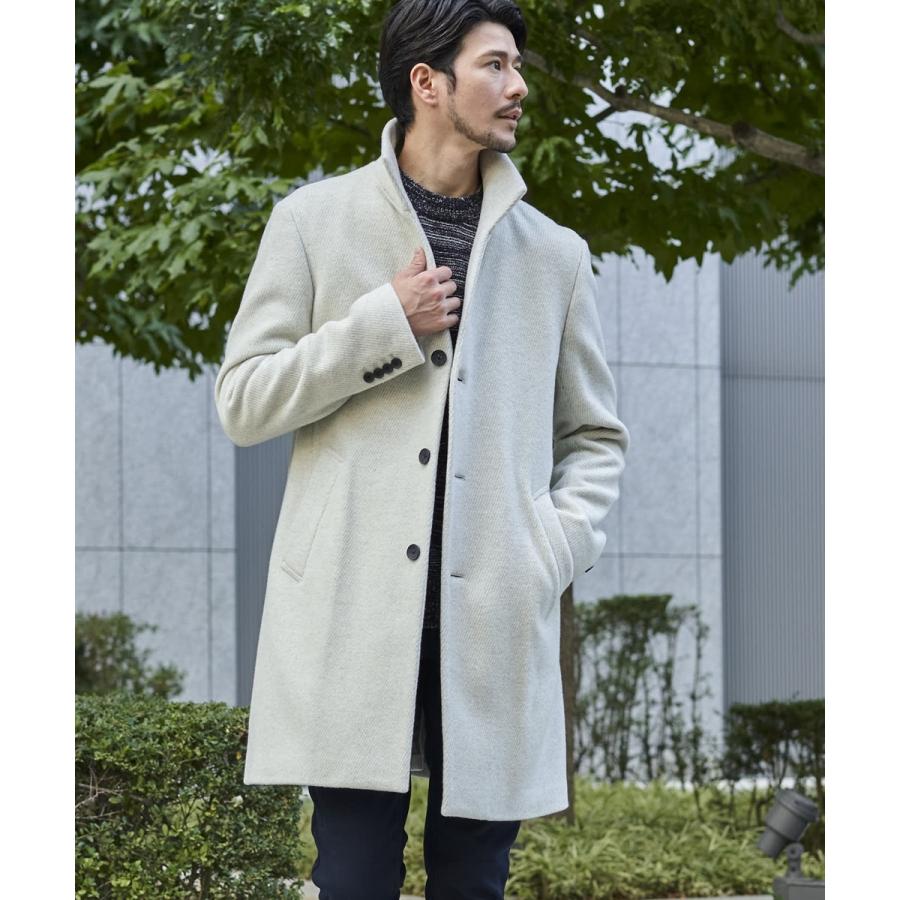TETE HOMME（テット オム） カシミヤスタンドカラーコート : マルイ
