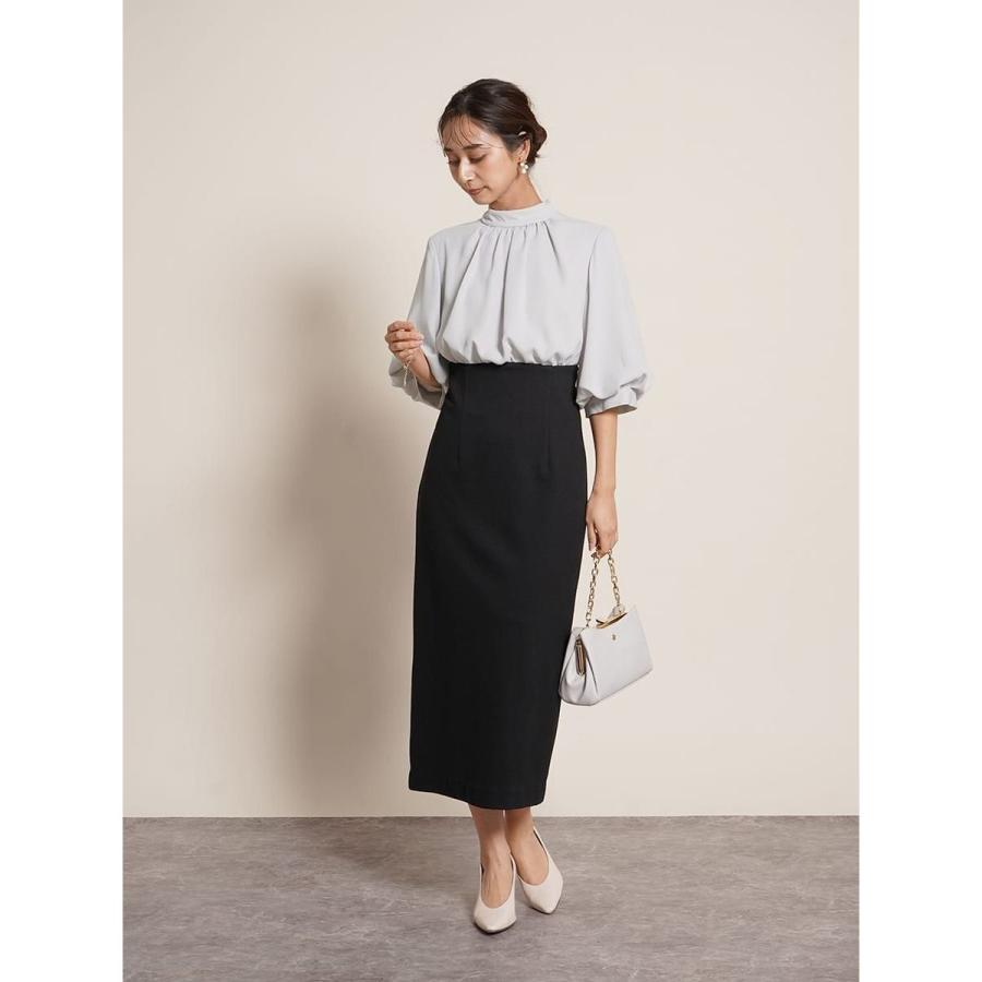 FENNEL バックリボンバイカラーワンピース FENNEL バックリボンバイカラーワンピース : マルイ(丸井)Yahoo