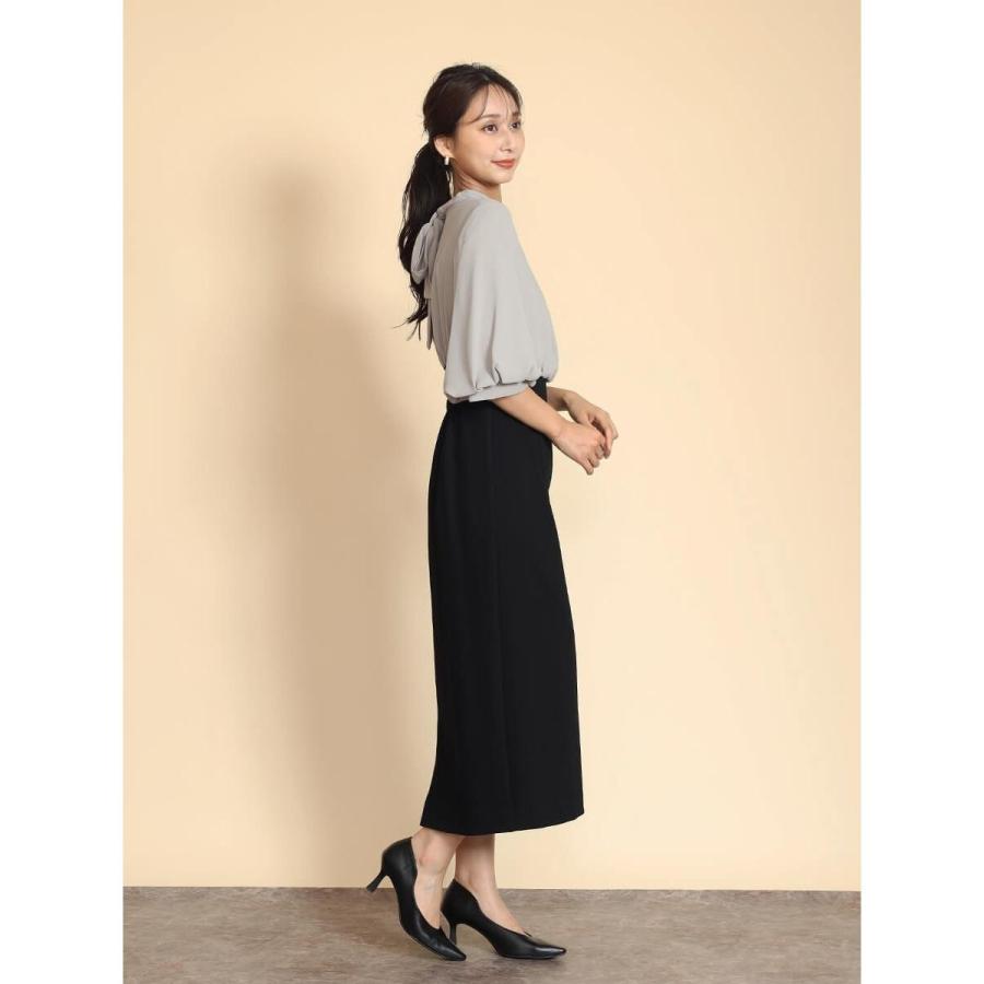 FENNEL バックリボンバイカラーワンピース : マルイ(丸井)Yahoo!店