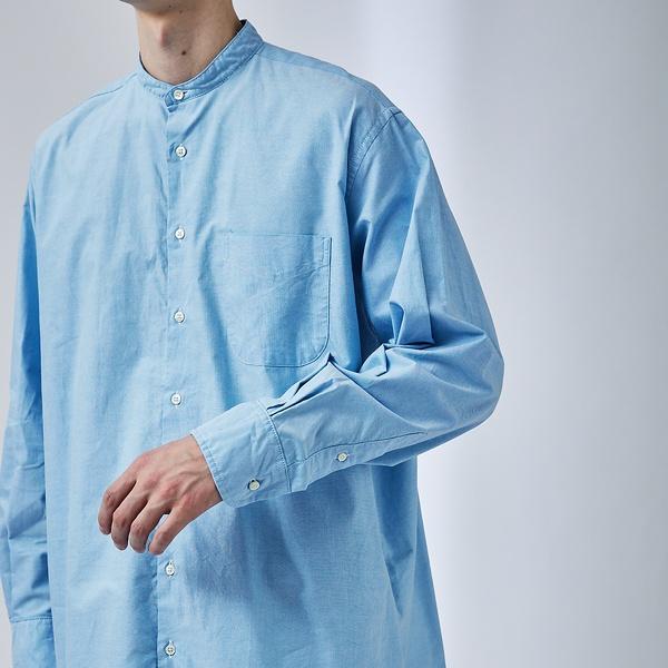 アバハウス（ABAHOUSE）/【別注】Individualized shirts / オックス バンドカラーシ ABAHOUSE（アバハウス） 【別注】Individualized shirts / オックス