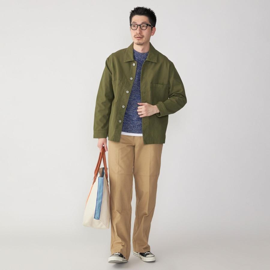 SHIPS（シップス） SHIPS: ハイツイストヤーン コットン ミリタリー