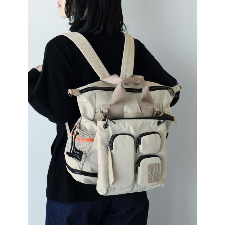 【極美品】nouer ポケットデザイン　マルチWAYバックパック ヤマダヤ nouer（ヌエール） ポケットデザインマルチWAYバックパック : マルイ