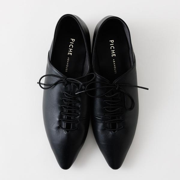 Au BANNISTER（オゥ バニスター） ポインテッドトゥレースアップ