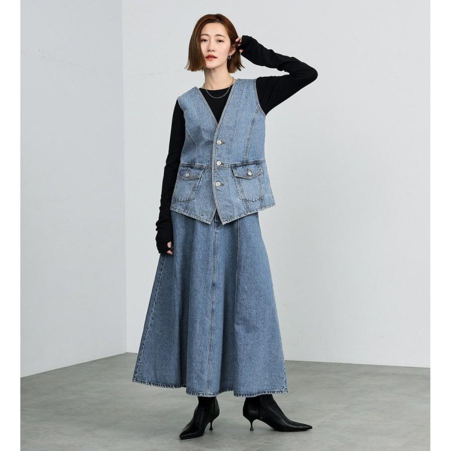 SOMETHING atelier TLEB DENIM SKIRT/デニムスカート : マルイ SOMETHING atelier TLEB DENIM SKIRT/デニムスカート : マルイ