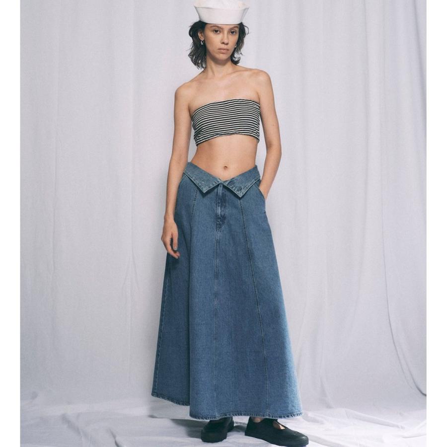 SOMETHING atelier TLEB DENIM SKIRT/デニムスカート : マルイ SOMETHING atelier TLEB DENIM SKIRT/デニムスカート : マルイ