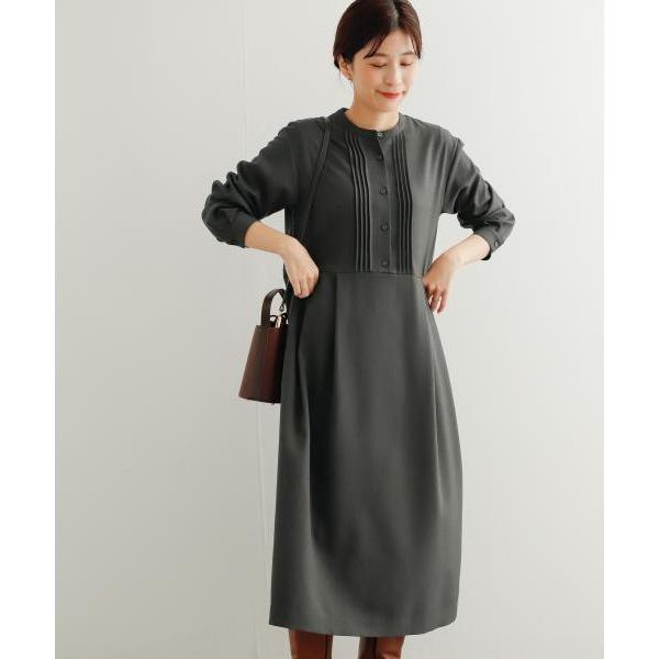 新品未使用　⭐️カタログ掲載配色切替デザインワンピース antiqua 配色 切り替えワンピ ワンピース レディース 長袖 送料