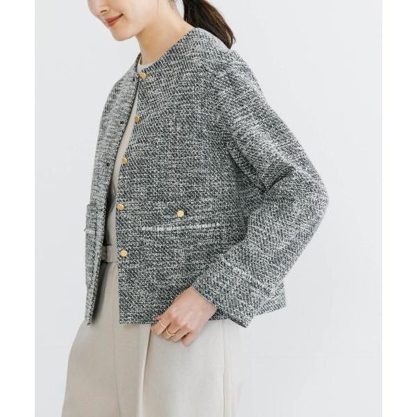 URBAN RESEARCH ツイードノーカラージャケット : マルイ(丸井)Yahoo!店