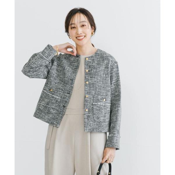 URBAN RESEARCH（アーバンリサーチ） ツイードノーカラージャケット