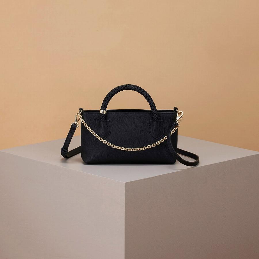 TOPKAPI（トプカピ） シュリンクレザー メッシュハンドル ウォレット