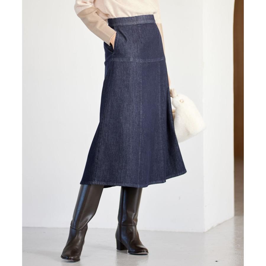 自由区（ジユウク） 【洗える】ウスカルデニム スカート : マルイ(丸井