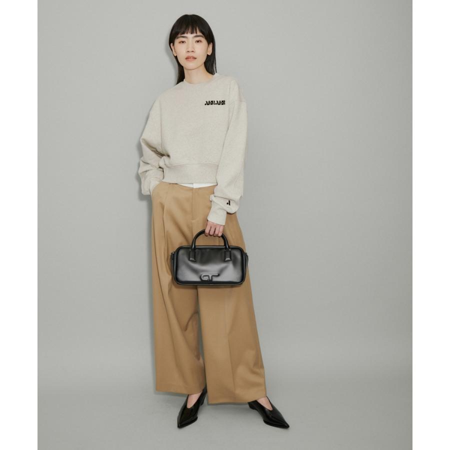 ADAM ET ROPE AERロゴスウェット ブラック ADAM ET ROPE'（アダムエロペ）の「【WEB限定】AERロゴ