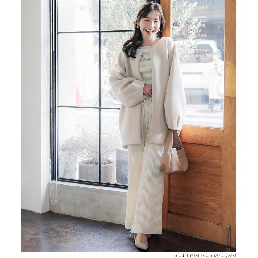 coca バウンススウェットノーカラーコート 全2色 : マルイ(丸井)Yahoo  