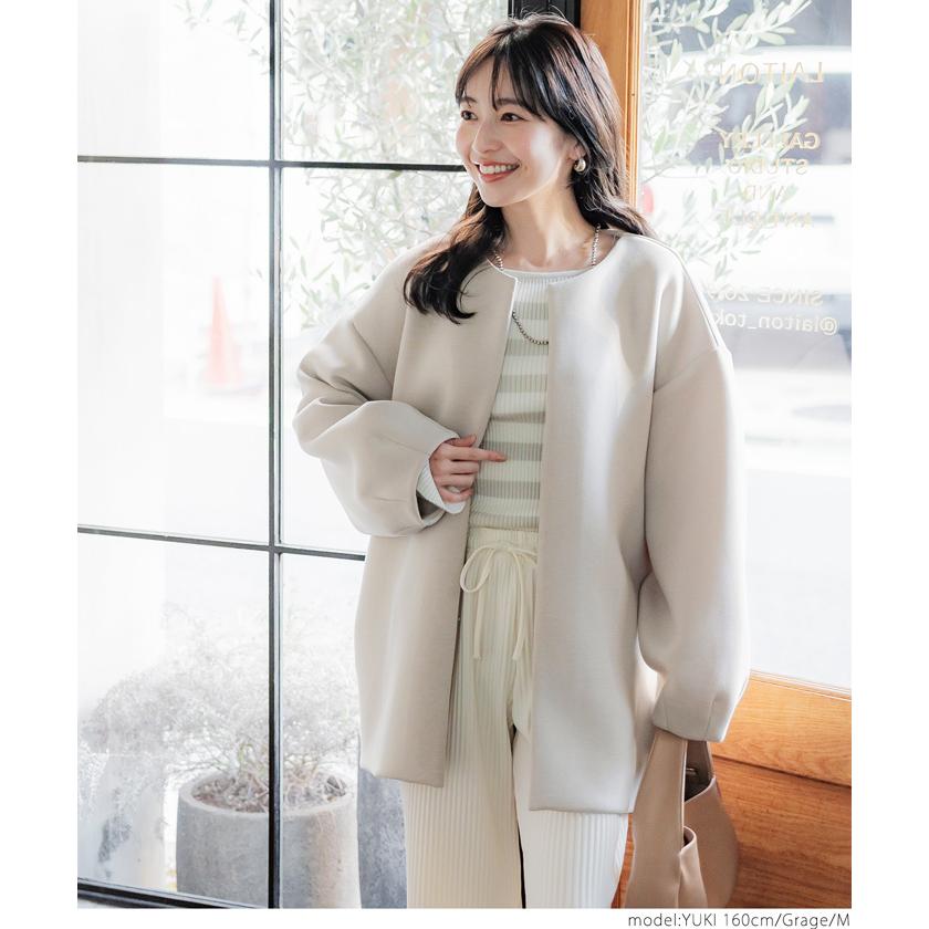 coca（コカ） 【セレモニー】バウンススウェットノーカラースプリング