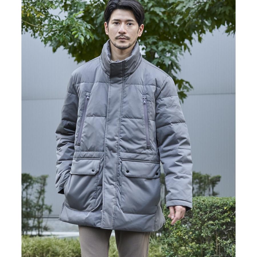 TETE HOMME（テット オム） エアーシャットダウンミドルコート