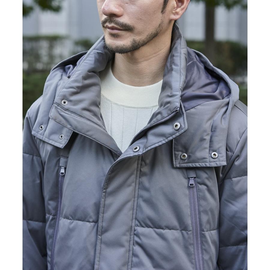 TETE HOMME（テット オム） エアーシャットダウンミドルコート
