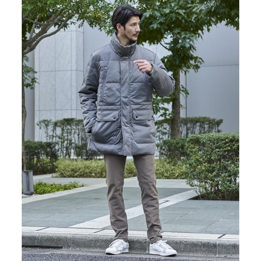 TETE HOMME（テット オム） エアーシャットダウンミドルコート