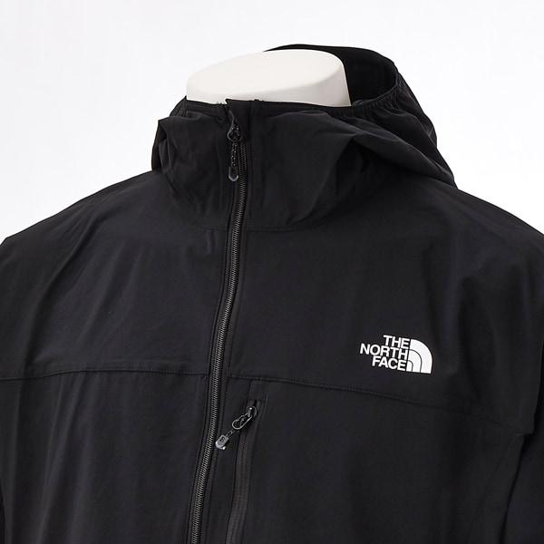 ノースフェイス　マウンテンソフトシェルフーディ　ナイロンジャケット ネイビー THE NORTH FACE（ザノースフェイス）の「【入荷禁止】ザ・ノース