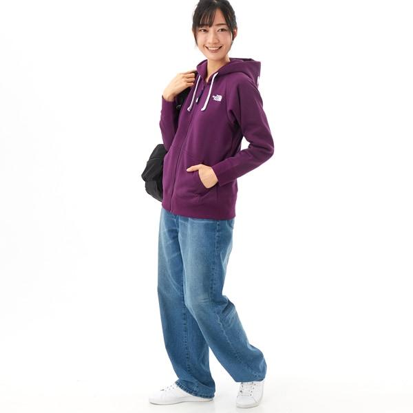 ノースフェイス　リアビューフルジップフーディー　NTW12442 L パープル THE NORTH FACE（ザ ノースフェイス） 【ザ・ノース・フェイス