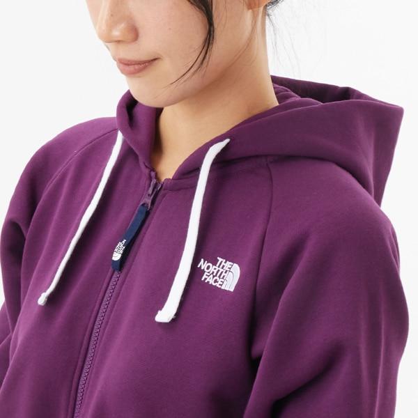 ノースフェイス　リアビューフルジップフーディー　NTW12442 L パープル THE NORTH FACE（ザ ノースフェイス） 【ザ・ノース・フェイス