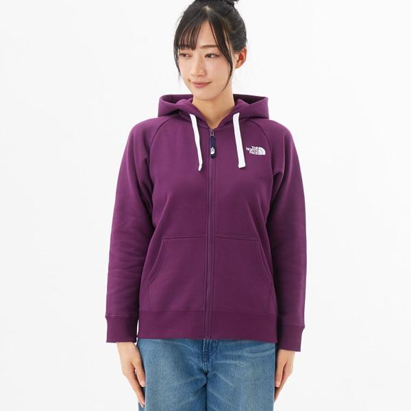 ノースフェイス　リアビューフルジップフーディー　NTW12442 L パープル THE NORTH FACE（ザ ノースフェイス） 【ザ・ノース・フェイス