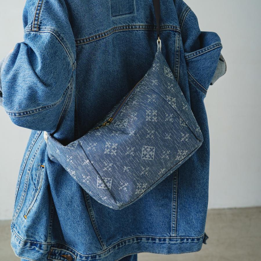 超美品✴︎russet スリングバッグ russet 【2024SS】《Denim Jacquard/WEB限定》スリングバッグ(CE