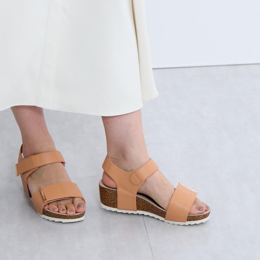 HIMIKO 【SALE】【本革】メタルパーツスポーツサンダル/641203