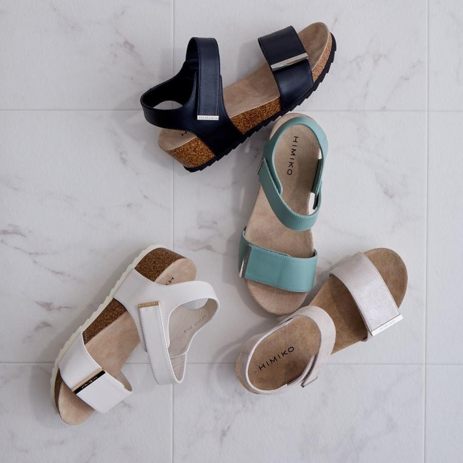 HIMIKO 【SALE】【本革】メタルパーツスポーツサンダル/641203